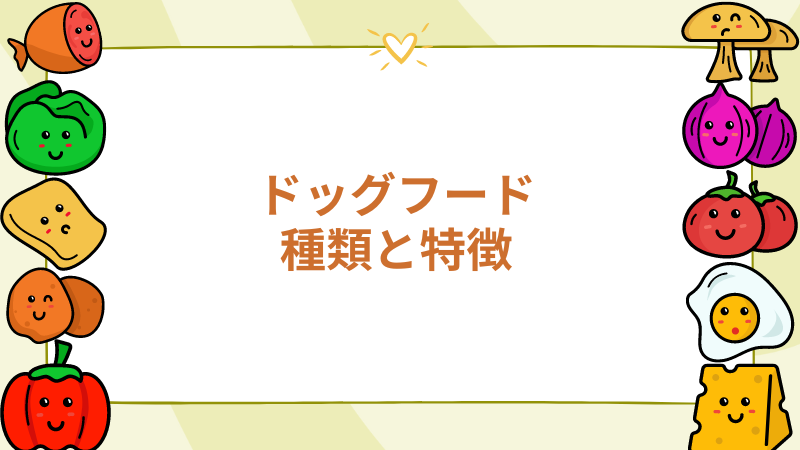 チワワのドッグフードの種類と特徴